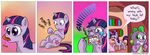  dragon equine fadri female feral friendship_is_magic horn horse humor male mammal my_little_pony pony scalie spike_(mlp) tongue twilight_sparkle_(mlp) unicorn 