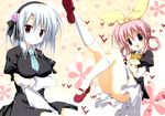  2girls henriette_mystere korie_riko sherlock_shellingford tantei_opera_milky_holmes 