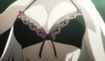  animated animated_gif bouncing_breasts bra breasts hanekawa hanekawa_tsubasa hanekawa_tsubasa_(cat) lowres monogatari_(series) nekomonogatari underwear 