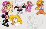  amy_rose angelbreed animaniacs coco_bandicoot crash_bandicoot crossover minerva_mink minnie_mouse polly_esther rouge_the_bat samurai_pizza_cats sonic_team tagme vanilla_the_rabbit 