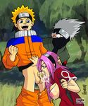  hsefra kakashi naruto naruto_uzumaki sakura_haruno 