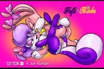  anthro babs_bunny butt duo eric_schwartz eye_contact female fifi_la_fume fifi_le_fume interspecies lagomorph lesbian mammal nude pussy pussy_juice rabbit sex skunk tdk tiny_toon_adventures tiny_toons warner_brothers 