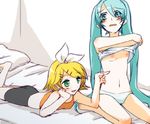  miku_hatsune rin_kagamine tagme vocaloid 