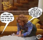  angelo_mysterioso debra_jo_rupp eric_forman fakes kitty_forman that_70s_show topher_grace 