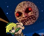  legend_of_zelda link majora&#039;s_mask moon twotails 