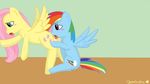  fluttershy friendship_is_magic my_little_pony rainbow_dash verminshy 