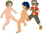  digimon fairwind ikuto_noguchi takato_matsuki takuya_kanbara 