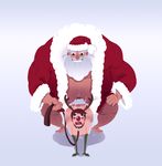  christmas pencilcreaming reindeer rudolph rule_63 santa_claus 