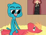  big_macintosh crossover fableiii friendship_is_magic my_little_pony nicole_watterson the_amazing_world_of_gumball 