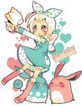  azumarill bad_id bad_pixiv_id blonde_hair bloomers boots gen_1_pokemon gen_2_pokemon methyl_key pink_eyes pixiv pixiv_trainer pokemon pokemon_(creature) pokemon_trainer skirt togetic underwear white_bloomers wigglytuff 