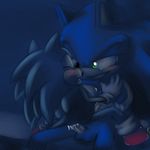  anal_penetration anthro balls blue_body bluechika blush cowgirl_position cum cum_in_ass cum_inside eyes_closed fur gay gloves green_eyes green_fur hedgehog male mammal masturbation on_top penetration penis sega selfcest sex shoes sitting smile sonic_(series) sonic_the_hedgehog square_crossover straddling 
