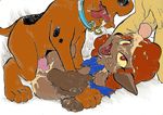  daigaijin ghoul_school scooby scooby-doo shaggy winnie_werewolf 