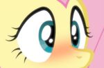  animated blush close-up equine female fluttershy_(mlp) friendship_is_magic fur horse jepso licking licking_lips mammal my_little_pony pony solo sparkling_eyes tongue yellow_fur 