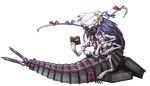  bow bug crescent full_body insect mazeran multiple_arms no_humans patchouli_knowledge persona silverfish solo too_literal touhou transparent_background 