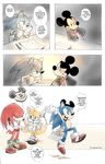 anthro blue_eyes blue_hair canine clothing comic disney echidna fox green_eyes hair hedgehog knuckles_the_echidna male mickey_mouse miles_prower mouse purple_eyes rodent sega smile sonic_(series) sonic_the_hedgehog text twisted-wind video_games 