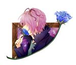  bad_id bad_pixiv_id flower garry_(ib) ib jigsaw_puzzle male_focus puzzle rose shigure_kio solo 