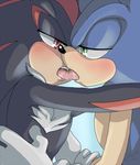  duo eye_contact gay hands hedgehog kissing male mammal open_mouth saliva sega shadow shadow_the_hedgehog soina sonia sonic_(series) sonic_the_hedgehog tongue tongue_out wet 