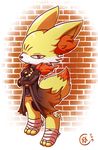  ambiguous_gender canine fennec fennekin fox mammal nintendo orange_eyes pok&#233;mon pok&eacute;mon solo vavacung video_games 