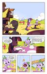  bonbon_(mlp) building chopsticks cloud comic cookie cub cup cutie_mark dialog dialogue dragon eating english_text equine eyes_closed female fence feral friendship_is_magic fur green_fur group hair hay horn horse karzahnii lyra_(mlp) lyra_heartstrings_(mlp) male mammal my_little_pony outside pony purple_fur purple_scales sky spike_(mlp) table teapot text twilight_sparkle_(mlp) two_tone_hair unicorn wood young 