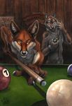  billiard billiards blotch canine fox gay inside male mammal pool pool_cue seductive sheath suggestive wolf 