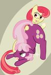  cheerilee_(mlp) cub cum cutie_mark duo equine female feral friendship_is_magic hair horse mammal multi-colored_hair my_little_pony oral pony young 