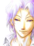  artist_request closed_mouth frederic_chopin lavender_hair light_rays looking_at_viewer male_focus purple_eyes simple_background solo trusty_bell white_background 