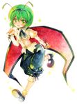  antennae arai_kuma bad_id bad_pixiv_id bangs green_hair solo touhou wriggle_nightbug 