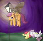  apple_bloom_(mlp) arthropod cub cutie_mark_crusaders_(mlp) equine eyes_closed female feral fluffy_the_bringer_of_darkness flying friendship_is_magic fur group hair hi_res horn horse insect mammal moth my_little_pony night orange_fur otakuap outside pegasus pony purple_eyes purple_hair red_hair rope scootaloo_(mlp) sky sweetie_belle_(mlp) two_tone_hair unicorn white_fur wings yellow_fur young 