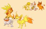  ambiguous_gender amphibian blue blue_body canine chespin fennec fennekin feral fox froakie frog mammal nintendo orange_background oshawott plain_background pok&#233;mon pok&eacute;mon sketch snivy tepig toulouse video_games 