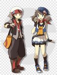  1boy 1girl character_request haruka_(pokemon) jpeg_artifacts odamaki_sapphire pokemon pokemon_(game) pokemon_rse ruby_(pokemon) 