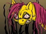 angry animated average_artist creepy equine female fluttershy_(mlp) friendship_is_magic horse mammal my_little_pony pony what 