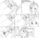  balls bed black_and_white comic cub equine female feral friendship_is_magic group horn horse male mammal monochrome my_little_pony penis pipsqueak_(mlp) pony princess_celestia_(mlp) princess_luna_(mlp) russian_text sibling sisters sleeping text tg-0 tiara winged_unicorn wings young 