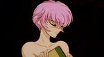  embarrassed eyes_closed pink_hair reverse_trap shoujo_kakumei_utena tenjou_utena tomboy 