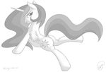  equine female feral friendship_is_magic horn horse licking licking_lips looking_at_viewer mammal my_little_pony nude plain_background pony princess_celestia_(mlp) pussy skipsy solo tongue white_background winged_unicorn wings 