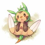  balls chespin cotora cub lying male nintendo on_back open_mouth penis pok&#233;mon pok&eacute;mon solo video_games young 