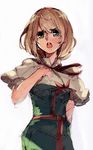 alice_margatroid blonde_hair blue_eyes capelet hairband highres open_mouth pisoshi pointing pointing_at_self short_hair solo touhou 