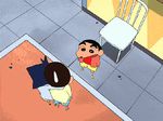  4boys animated animated_gif black_hair boo-chan crayon_shin-chan eyebrows kazama_tooru kazama_toru kazama_touru lowres male male_focus male_only multiple_boys nohara_shinnosuke qvga sato_masao suzuki_bo thick_eyebrows 