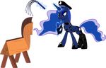  bdsm blue_eyes blue_hair cutie_mark equine female feral friendship_is_magic hair hat horn horse luna mammal my_little_pony princess_luna_(mlp) solo toy toys up1ter winged_unicorn wings wipe 