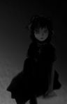  dark futon_(kitsune_tsuki) greyscale highres medicine_melancholy monochrome solo touhou 