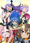  :3 ? ahoge amelia_wil_tesla_seyruun amelia_wil_tesla_seyruun_(cosplay) cosplay fujitama_koto hiiragi_kagami hiiragi_tsukasa izumi_konata kusakabe_misao lina_inverse lina_inverse_(cosplay) lucky_star mole mole_under_eye multiple_girls naga_the_serpent naga_the_serpent_(cosplay) slayers takara_miyuki 