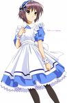  alice_(wonderland) alice_(wonderland)_(cosplay) alice_in_wonderland cosplay dress frills nagato_yuki non-web_source pantyhose short_hair silver_hair solo suzumiya_haruhi_no_yuuutsu transparent_background vector_trace yellow_eyes 