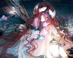  elf long_hair original red_hair ukai_saki water wings 