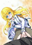  blonde_hair blue_eyes censored colette_brunel collet_brunel long_hair milkpanda sex solo tales_of_(series) tales_of_symphonia 