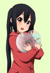  bad_id bad_pixiv_id black_hair fishbowl k-on! kanau long_hair nakano_azusa red_eyes ton-chan turtle twintails 