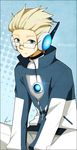  2011 bad_id bad_pixiv_id blonde_hair blue_eyes dated glasses headphones kei-chan_(atlas_kei) looking_at_viewer male_focus personification portal portal_(series) portal_2 signature solo wheatley 