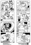  4koma anthro anthrofied apple_bloom_(mlp) bed clothing comic cutie_mark_crusaders_(mlp) dialog dialogue dream english_text equine female friendship_is_magic group horn horse mammal monochrome my_little_pony pegasus pinkie_pie_(mlp) pony powerpuff_girls princess_luna_(mlp) scootaloo_(mlp) shepherd0821 sweetie_belle_(mlp) text unicorn winged_unicorn wings young 