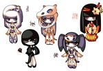  :&lt; aerodactyl asymmetrical_bangs bad_deviantart_id bad_id bangs black_hair blunt_bangs full_body gen_1_pokemon ghost hair_ornament helmet high_contrast japanese_clothes kabutops long_hair midriff missingno. multiple_girls multiple_persona nekozneko orange_eyes parody personification pokemon pokemon_(game) pokemon_rgby pokemon_tower_ghost purple_eyes purple_hair shibi skeleton skull_hair_ornament standing transparent_background very_long_hair 