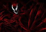  1boy alien carnage_(marvel) highres jatts marvel open_mouth solo symbiote 