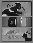  cave comic female greyscale male monochrome nintendo pok&eacute;mon salamance snow tderek99 text umbreon video_games 