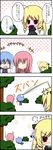  2girls ahoge ayasaki_hayate chibi comic hayate_no_gotoku! highres katsura_hinagiku multiple_girls ogarasu tennousu_athena translation_request 